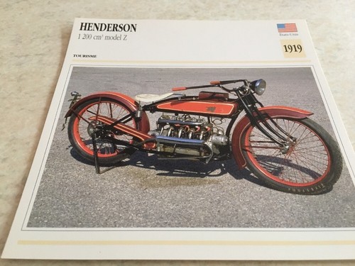 Henderson 1200 cm3 model - model, z