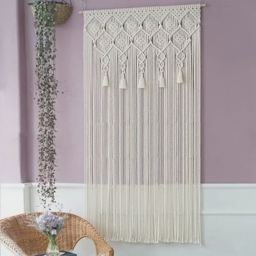 Woven tapestry curtain cotton - woven,