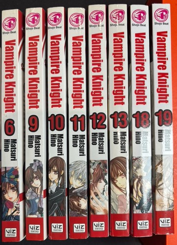 Vampire knight manga books - knight,