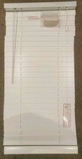 DUNELM VENETIAN COLLECTION WHITE WOOD EFFECT BLIND 60cm x 120cm BRAND NEW BOXED 