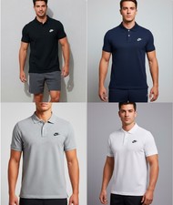 NIKE SPORTSWEAR PIQUE COTTON SHORT SLEEVE POLO SHIRT FOR MENS