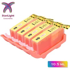 4 Pk CLI-526 Yellow Ink