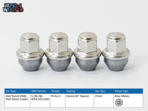Wheel nuts fits ford - 4,