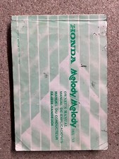 USED GENUINE HONDA MELODY MELODY DELUXE OWNERS HANDBOOK MANUAL 00X36GF86000