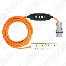 5m Orange Caravan Hook Up /