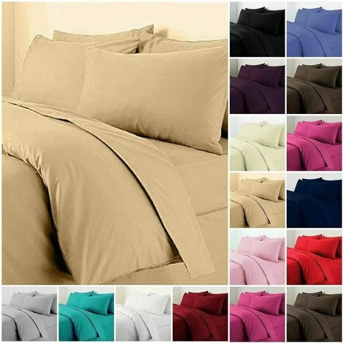 Plain dyed duvet cover - dyed,