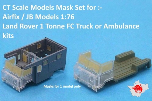 Mask set for airfix land - set, 1:76