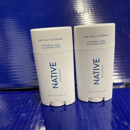 Native deodorant sea salt - 2x,