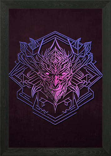 Witch sign framed wall - witch,