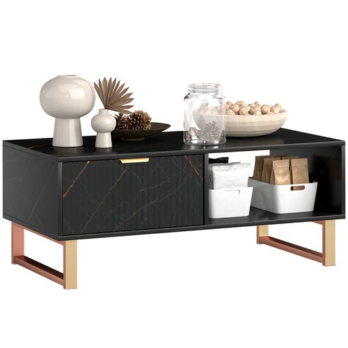 Homcom coffee table - homcom, living