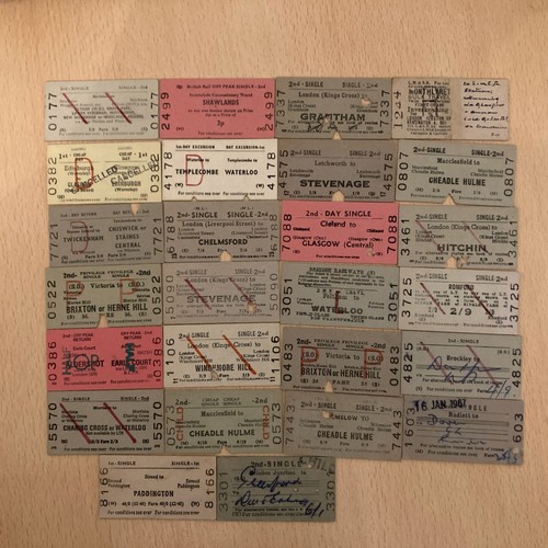 Railway tickets - ,
