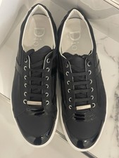 Dior black leather and patent - black,