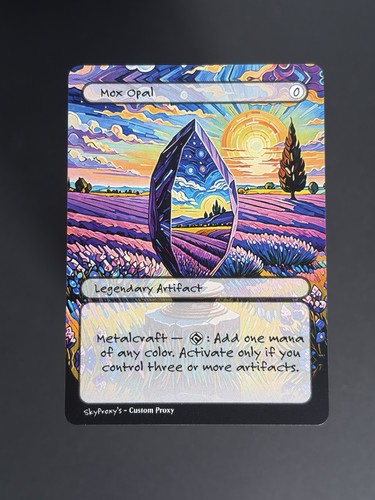Mtg mox opal van gogh - opal-,