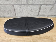 Triumph Bonneville T100 Seat 2301932 2301935 Black White Striping New 