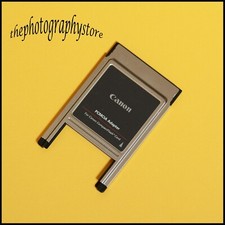 Canon CompactFlash Type I to PC Card Type II PCMCIA Adapter CF Cards