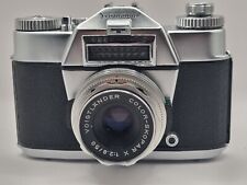 Voigtlander Bessamatic Vintage SLR Film Camera. In Good Condition