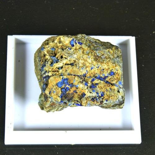 Azurite clouds copper - -, mine