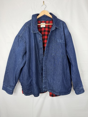 Woolrich denim jacket red - denim,