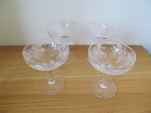 Vintage hand blown - grape, &