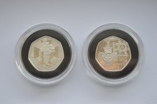 2006 Silver Piedfort 50p 2