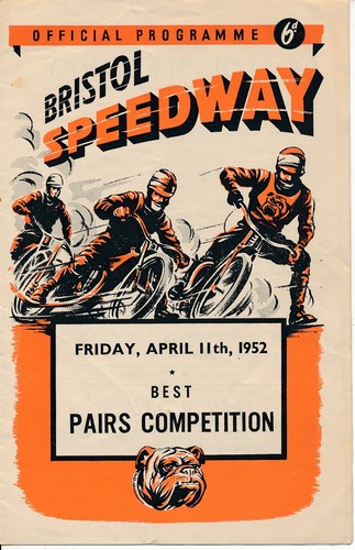 Speedway programme bristol - -,