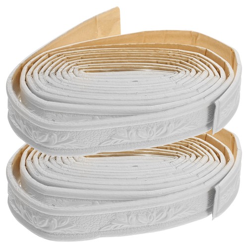 White self adhesive - white, wallpaper