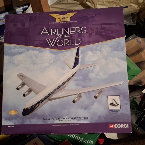 Corgi aviation boeing 707 - corgi, aviation: