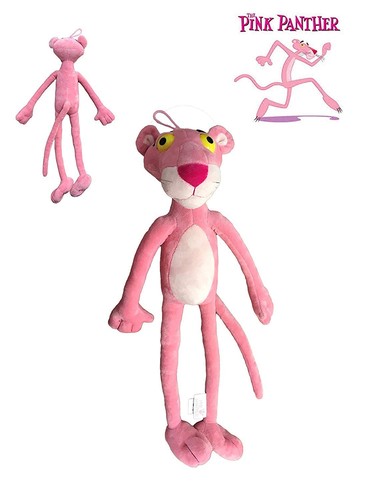 Pink panther plush version - panther,