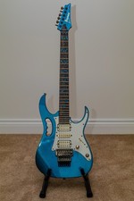 Ibanez Jem 7VSBL Steve Vai Signature Electric Guitar with Case and Accessories