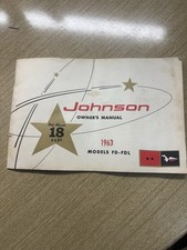 Johnson Sea Horse 1963 * 18 HP