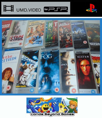 Umd video for sony psp - video,