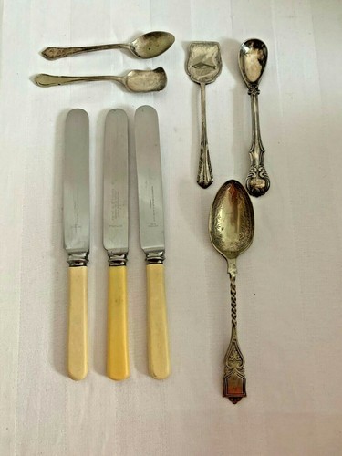 Assorted antique vintage epns - assorted,