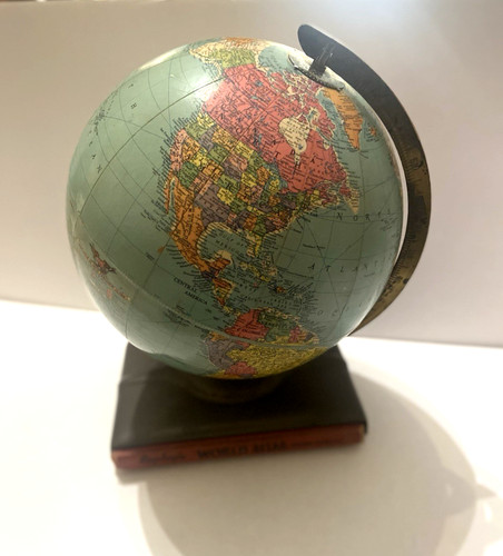 Vintage replogle globe and - vintage,