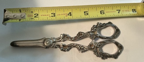 Vintage silver plated - silver, grape