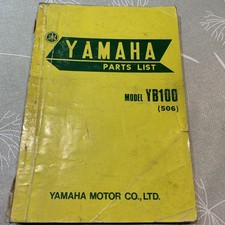 Yamaha YB100 Parts List