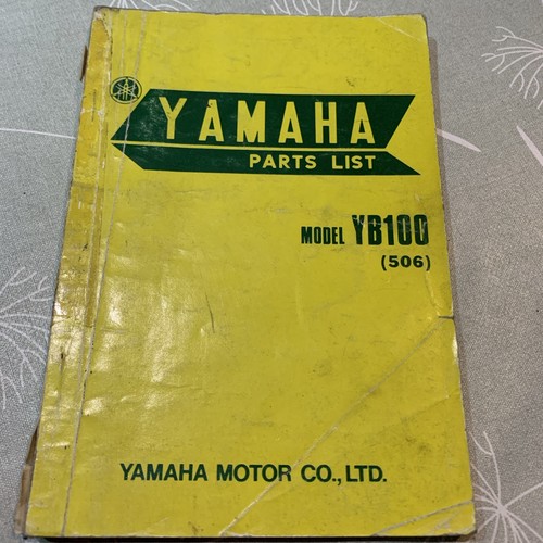 Yamaha yb100 parts list - yb100,
