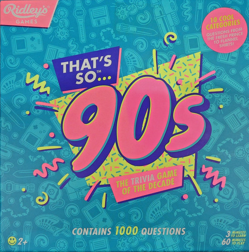Ridley that 90s trivia - ridley's, so