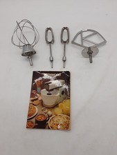 Kenwood Chef Attachments & Manual (No Machine Included)