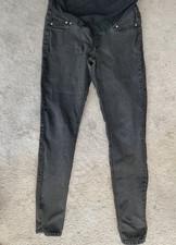 H&M Maternity Jeans Black Size Large