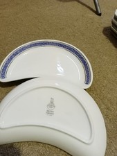 ROYAL DOULTON ENGLISH CHINA CRESCENT DISH BRITISH AIRWAYS FIRST CLASS SERVICE