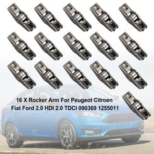 16 X Rocker Arm For Peugeot