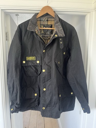 Barbour men canvas jacket - canvas,