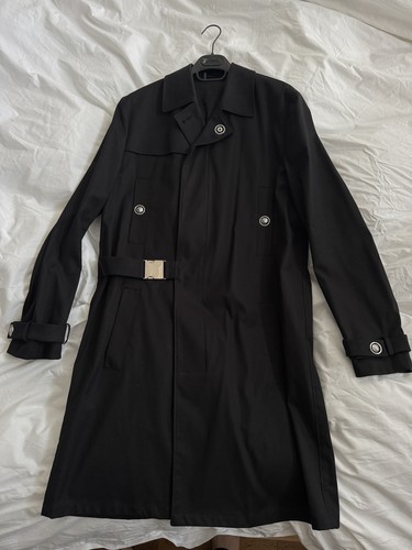 Versace medusa mac raincoat - versace,