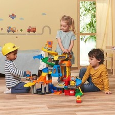 Toddler Construction Toy VTech Toot Toot Drivers Playset Gift Ideas For Kids NEW