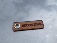 Honda Leather Keyring - Classic Car / Vintage Honda