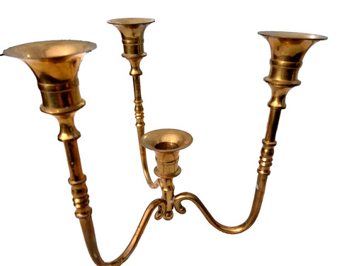 Vintage brass arm - brass, 3