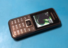 Samsung E2100B Mobile Phone, Black, 02 & Tesco, Compact Retro Cheap Spare!