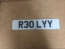 cherished number plates Rolls