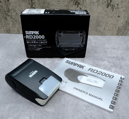Sunpak rd2000 electronic flash - sunpak,