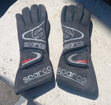 Sparco Kart Race Rally Gloves Size 5 Black